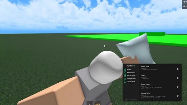 ROBLOX Syntax V3 FE Script Hub