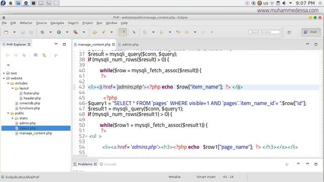 12 PHP & MySQL CMS Select & arrange multi tables database смотреть онлайн
