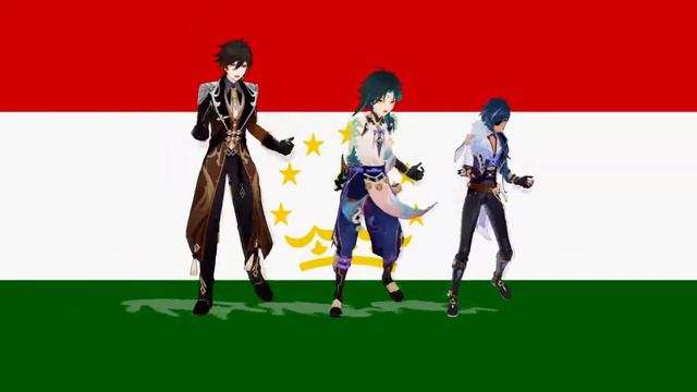 Таджики Чжун, Сяо и Кейа люто зафлексили под крутой музон (genshin mmd) смотреть онлайн