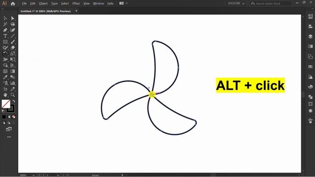 How to draw Fan Icon in Adobe Illustrator смотреть онлайн