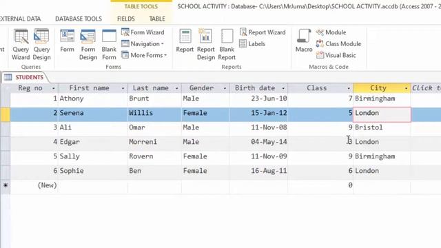 Logical Operators OR, NOT and BETWEEN in MS Access смотреть онлайн