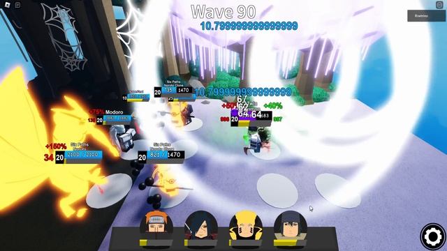 TEAM Naruto infinity Wave 125 Roblox - Anime Brawl: ALL OUT смотреть онлайн
