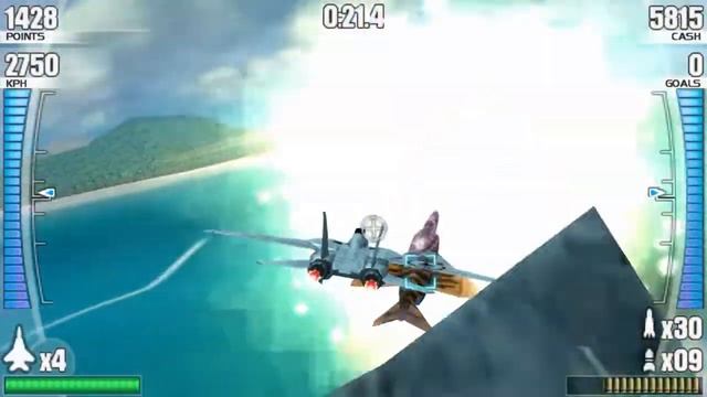 After Burner: Black Falcon - Gameplay - 1 - PlayStation Portable смотреть онлайн