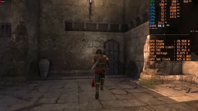 Prince of Persia - The Forgotten Sands Gameplay | AMD Ryzen 3 3200U Vega 3 смотреть онлайн