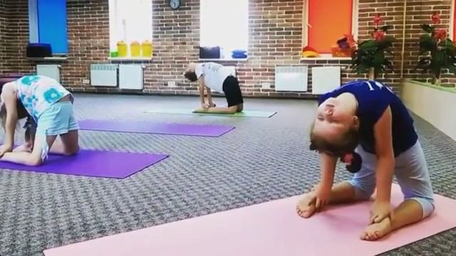 Фитнес-йога для детей в Клубе WELLNESSCONCEPT смотреть онлайн