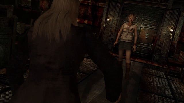 Heather Mason Gets Sick and Claudia Wolf Eats God in Silent Hill 3 смотреть онлайн