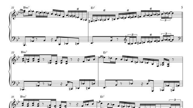 Jazz Piano . 'Chameleon' . Score 악보 Funk | Solo Piano | Special Ver. | 재즈 피아노 | Acoustic Ballad смотреть онлайн