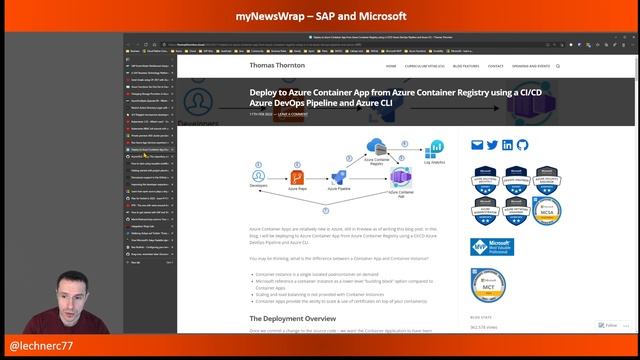 myNewsWrap – SAP and Microsoft (Episode 71) смотреть онлайн
