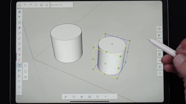 How To Scale in SketchUp for iPad смотреть онлайн