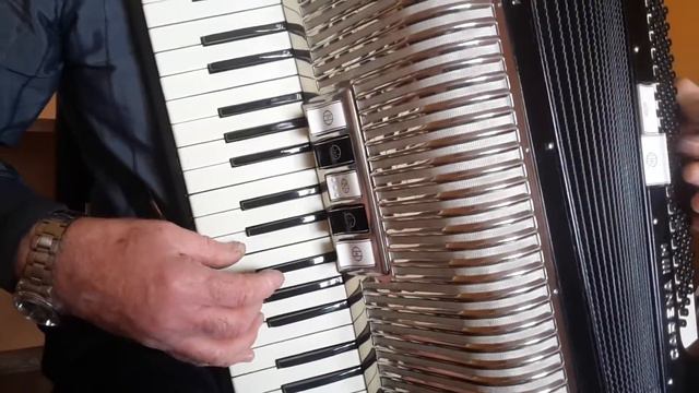 Accordion Hohner Carena IIIM 120 bass Vintage German Akkordeon Fisarmonica +Case (2) смотреть онлайн
