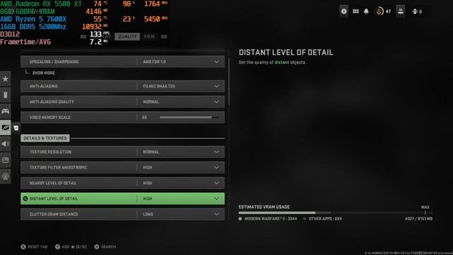 Ryzen 5 7600X Warzone 2.0 | Modern Warfare 2 | Benchmark | AMD Radeon RX 5500 XT 8GB| Best Settings смотреть онлайн