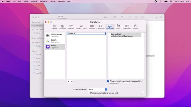 How to add an Email Signature in Apple Mail смотреть онлайн