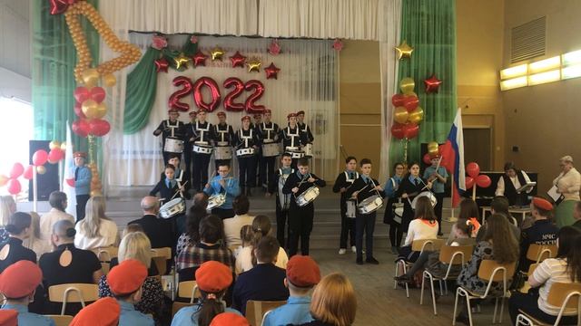 Сводный ансамбль барабанщиков Кадетов МЧС 9 и 6 класса СОШ№1 им М.Горького смотреть онлайн