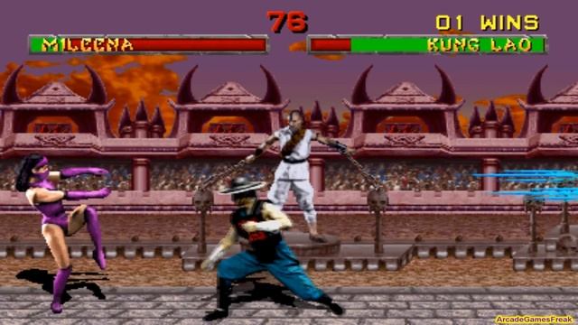 Mortal Kombat 2 arcade Kung Lao Gameplay Playthrough with Smoke and Jade's Clues смотреть онлайн