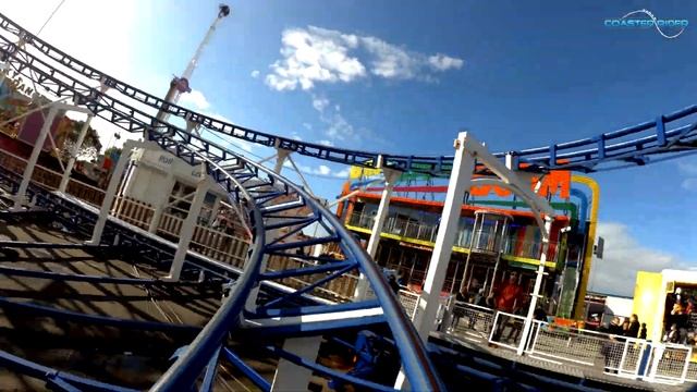 [Onride v2] Roller Coaster - Troisne (Vue directe sur rails) - Luna Park La Rochelle 2022 смотреть онлайн