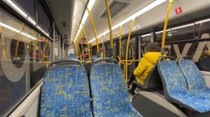 ￼ Поездка по маршруту ￼«Т» + парковый рейс на СВАРЗ. На СВАРЗ МАЗ 6275 №9804 | 15.11.2023￼