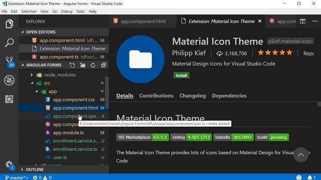 Visual Studio Code - 7 - Customization смотреть онлайн