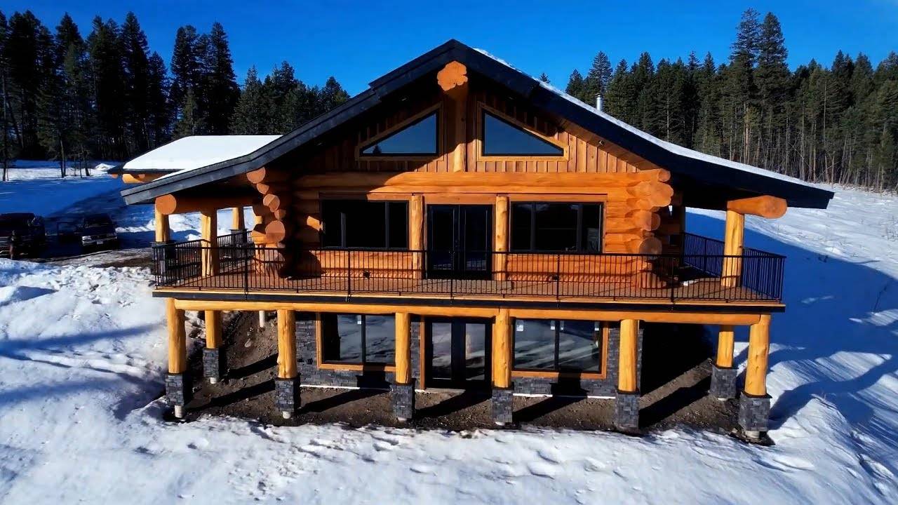 Зимний сруб post and beam ручная рубка смотреть онлайн