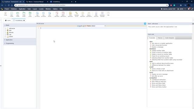 Scriptcase Macros: Control Module ( sc_include_lib ) смотреть онлайн