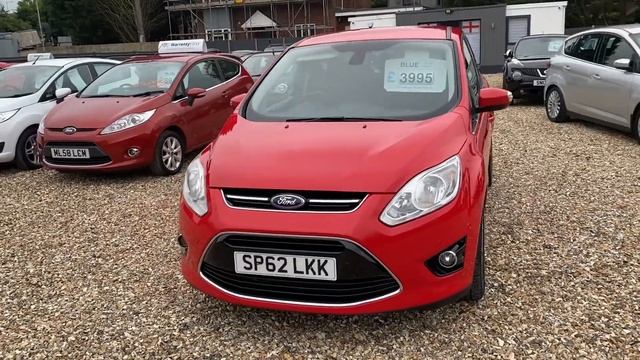 12 62 Ford C-Max 1.6 TDCi Titanium MPV 5dr Diesel Manual (119 g/km, 113 bhp) смотреть онлайн