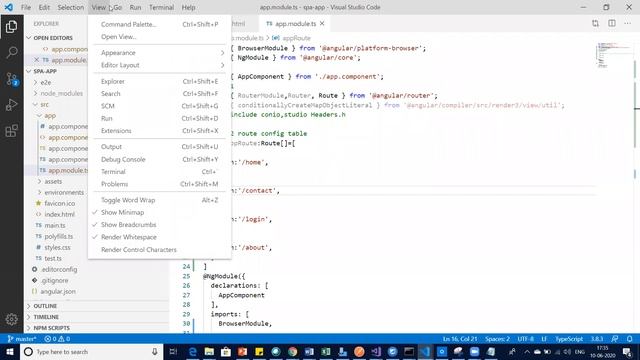 Angular 9 Single Page Application by Routing смотреть онлайн