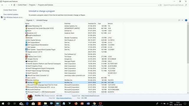 How to Turn Off / Uninstall McAfee Webadvisor or Siteadvisor in Just 10 Seconds !! смотреть онлайн