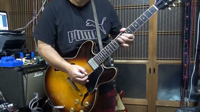 Orville by Gibson ES335（1991）/ Marshall FP01 The Guv'nor (KOREA) with MESA/Boogie Studio .22 (ST-22 смотреть онлайн