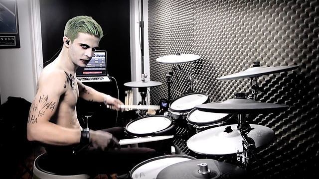 Heathens (Suicide Squad OST) - Twenty one Pilots - Drum Cover By THE JOKER (aka Adrien Drums) смотреть онлайн