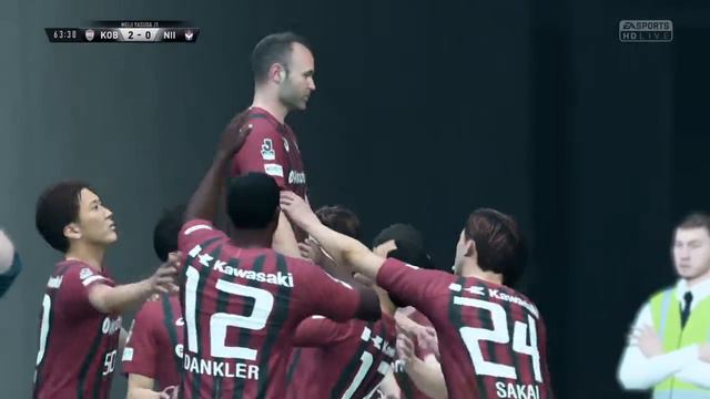 Golazo de Andrés Iniesta - FIFA 18 смотреть онлайн