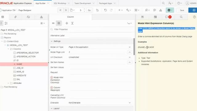 How to use Plug-in (Modal LOV IG ) in Oracle APEX смотреть онлайн