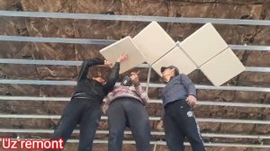 Tunukafon darvoza xonani ustanofka qilish va qotirish Qazaqistonda Tunukafon