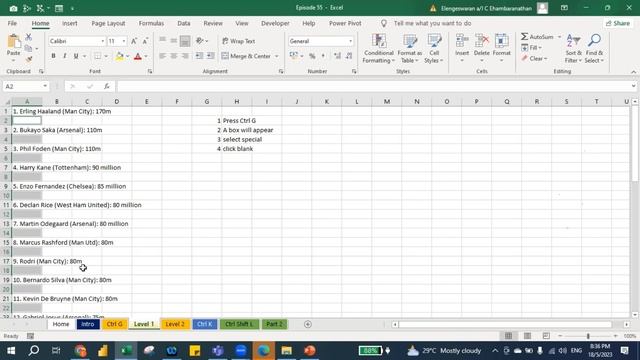 The Role of Ctrl + G in Microsoft Excel смотреть онлайн