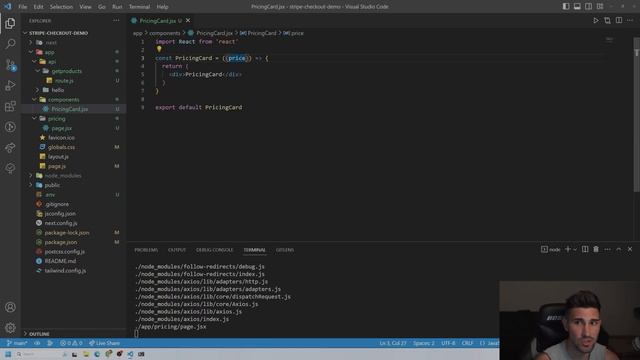 Build a Stripe Checkout with Next.js 13 смотреть онлайн