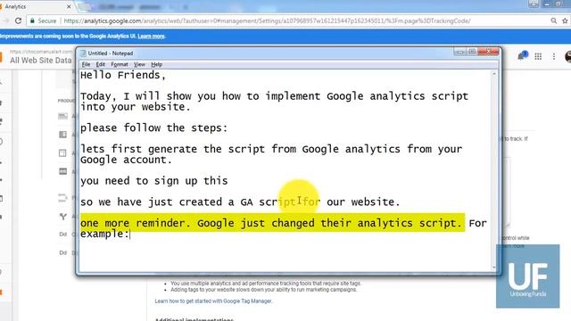 How to create Google analytics new unified Global Site Tag gtag.js and its implementation. смотреть онлайн