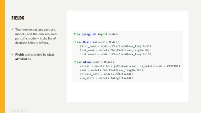 WEEK 5 (Part 1): Introduction to Django Models смотреть онлайн