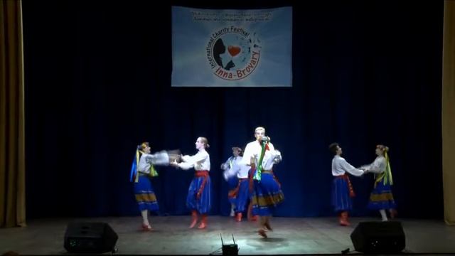 Народный художественный коллектив Украины ансамбль танца Солнцеворот на Inna Brovary 2019 смотреть онлайн