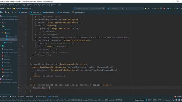 part Six: Creating Home Page of Journal App смотреть онлайн