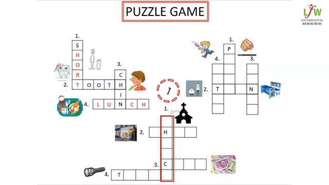 English Crossword - Easy word puzzle game|| Improve Your English Grammar vocabulary || DIY смотреть онлайн