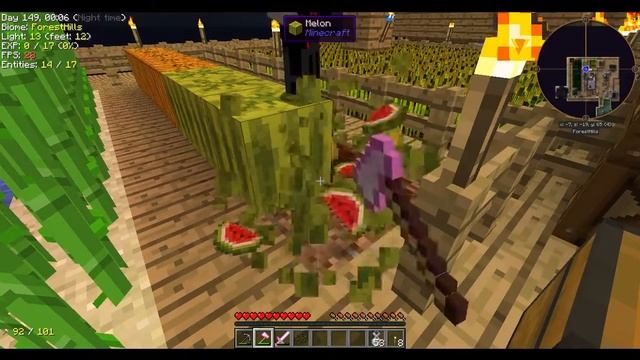 Что делать, если друг затоптал арбуз? Майнкрафт смотреть онлайн