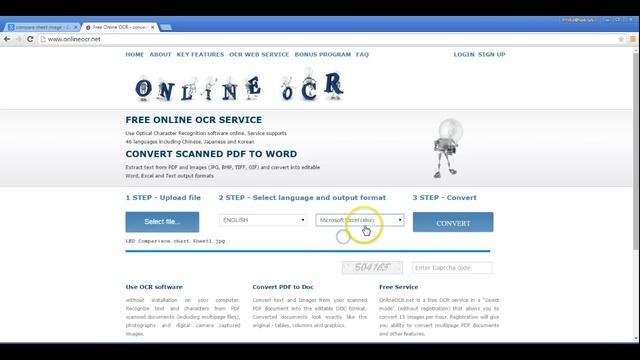 How to convert JPG content File to Excel File смотреть онлайн