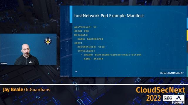 Kubernetes Attack and Defense: Break Out and Escalate! смотреть онлайн