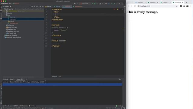 VueJS | COMPONENTS AND VUE FILES | Learning the Basics смотреть онлайн