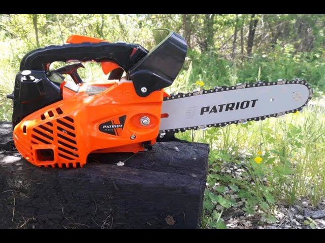 Обзор цепной пилы PATRIOT PT 2512 смотреть онлайн