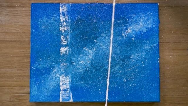 String Pull Painting / White Deer / Acrylic Painting Technique смотреть онлайн