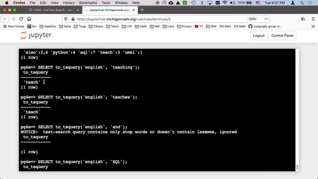 Demonstration: 05 04 fulltext functions raw смотреть онлайн