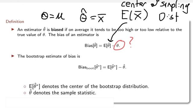 Chapter 5: Bootstrap Estimate for Bias смотреть онлайн
