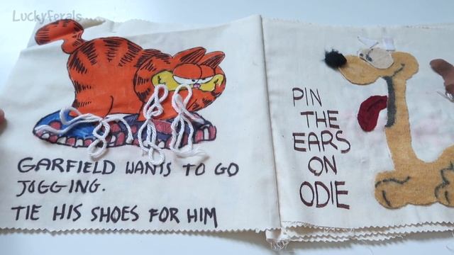 Homemade Story Time For Cats: Garfield's Day Fabric Activity Book смотреть онлайн