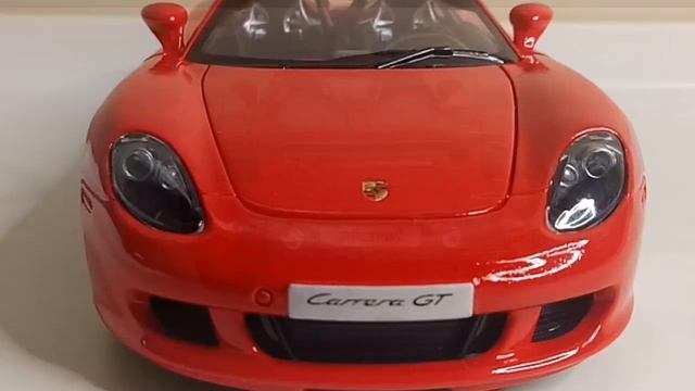 Porshe Carrera GT 1:24 Diecast Model|Adult Hobbies