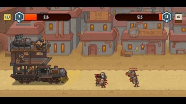 OFFLINE Game 2022 - Steampunk Camp Defense [Walkthrough - Gameplay] Android - ios