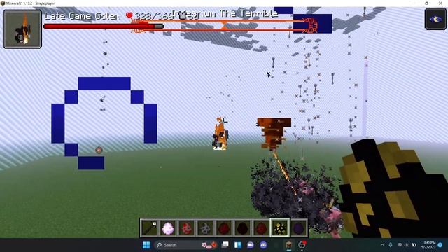 Maxed Late Game Golem Vs. Every Illager Boss смотреть онлайн